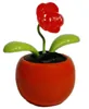 HAAC Solar Wackelblume Blume Rose rot Produktbild-Vorschau 2