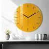 Wallfluent Hodiny - Kulaté Skleněné Nástěnné Hodiny - Tichý Náhled obrázku produktu 2