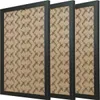 Cornice da parete DIN A3 nero 3 pezzi legno plastica Anteprima dell’immagine prodotto 2