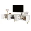 Meuble TV Merax, meuble de rangement 180 cm, meuble bas TV Voir les images du produit 6