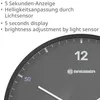 Bresser Mytime Ledsec Wanduhr Grau  Grau One Size Produktbild-Vorschau 5
