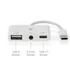 Adattatore USB multiporta | USB 2.0 | USB-C™ maschio | Anteprima dell’immagine prodotto 3