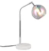 Trio Leuchten Paxton Tischleuchte Chrom Glas irisierend Produktbild-Vorschau 3