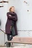 Knit Factory Luna Lange Strickjacke - Petrol - 46/48 Produktbild-Vorschau 3
