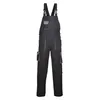 Portwest TX12 Portwest Texo Kontrast Latzhose Black Gr. 4XL Produktbild-Vorschau 1