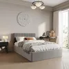 Čalouněná postel 140x200 cm s úložným prostorem a lamelovým Náhled obrázku produktu 2