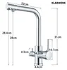 KLARWERK® Felix | 3-Wege Armatur Edelstahl Chrom glänzend | Produktbild-Vorschau 7