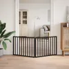 vidaXL Składane ogrodzenie dla psa 2 panele czarne 160 cm Podgląd zdjęcia produktu 3