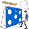 But de football avec mur de but 5 trous de tir 240 x 170 cm Voir les images du produit 10