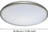 Eglo 93498 Manilva LED applique / plafoniera 12W acciaio Anteprima dell’immagine prodotto 3