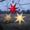 Gwiazda wisząca czerwona LED ALICE 60 cm na baterie na Podgląd zdjęcia produktu 8