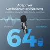 Ansteckmikrofon,Mini Lavalier Mikrofon, Kabellos Produktbild-Vorschau 4