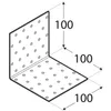 Angolo di montaggio KM 13, 100x100x100 lamiera zincata Anteprima dell’immagine prodotto 3
