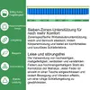 Matratze 90x200 25 cm Integrierter Topper  Matratze 7 zonen Produktbild-Vorschau 2