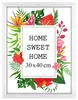 Sada 3 bílých rámečků MG Design, rozměr 20 x 50 cm – Náhled obrázku produktu 3