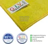 Mikrofasertücher gelb, Putztücher Set 16 Stück, 32x32 cm, Produktbild-Vorschau 3