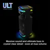Sony Black Tower Party Bluetooth reproduktor s LED 139W Náhľad obrázku produktu 3