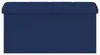 vidaXL Klappbare Aufbewahrungsbank Blau 180 kg 80 L 77 x 38 Produktbild-Vorschau 3