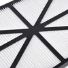 A close-up view of a pool filter cartridge with a black plastic frame and white pleated filter material. Produktbild-Vorschau
