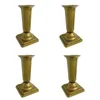 4er Set Grabvase Gold Grabschmuck Kunststoff Friedhofsvase Produktbild-Vorschau 1