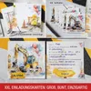 Bagger Einladungskarten Kindergeburtstag Junge | XXL Produktbild-Vorschau 5