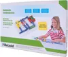 The image shows the packaging of an electronic construction kit, with a young girl interacting with the kit's components. Anteprima dell’immagine prodotto