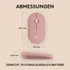 Logitech Pebble Mouse 2 M350s – Kabellose Bluetooth-Maus in Produktbild-Vorschau 9