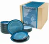 CreaTable, 21550, Nordic Fjord Blue, sada tanierov 12 ks, Náhľad obrázku produktu 10