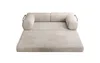 3-Sitzer Oscar Sofa mit Bettfunktion Beige Produktbild-Vorschau 2