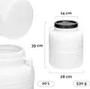 Garronda 20L Fût alimentaire en plastique HDPE pour Voir les images du produit 3