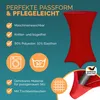 CASARIA Stehtisch Weiß 80cm inkl. Husse Bordeaux-Rot Produktbild-Vorschau 9
