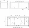 Supporto universale per vasche da bagno 160 - 200 x 80 Anteprima dell’immagine prodotto 4