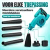 Akku-Laubbläser und -Laubsauger 2-in-1 – 18-V-Blasgerät mit Produktbild-Vorschau 2