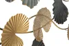 3D Wanddekoration aus Metall mit goldfarbenem Finish Web Produktbild-Vorschau 3