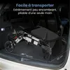 ELONEO 2in1 Fauteuil roulant déambulateur pliable et léger Voir les images du produit 9