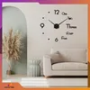 OMNA | Nástenné hodiny 3D DIY L100 - čierne - moderný Náhľad obrázku produktu 8