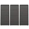 MIRADOR 80/88 Lamellenwand 0,93 m 3er Set Aluminium Produktbild-Vorschau 1