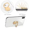 kwmobile Smartphone Ring Fingerhalter aus Metall - 360° Produktbild-Vorschau 3
