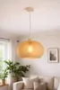 Luxolar LED závěsné svítidlo E27 ratan boho béžová/šedá – Náhled obrázku produktu 6