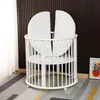 Buxibo – Babybox – Runde Spielkiste aus Holz – Laufstall – Produktbild-Vorschau 5
