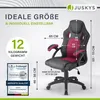 Juskys Racing Schreibtischstuhl Montreal (bordeaux) - Produktbild-Vorschau 7