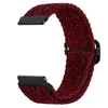 BStrap Braid Nylon armband Huawei Watch 3 / 3 Pro, red Produktbild-Vorschau 2