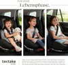 A collage of three images showing children in a car seat, with text overlays and a logo. Náhled obrázku produktu