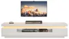 Support TV 175x38x45 cm, 2 meubles bas, 1 tiroir, éclairage Voir les images du produit 8