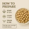 Kichererbsen Getrocknet 10kg Ungeröstet Protein Vegan Produktbild-Vorschau 5