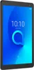 A black tablet with a blue screen displaying the time and a logo. Anteprima dell’immagine prodotto