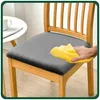 Stretch Sitzbezug für Stühle - 50 x 50 cm - Grau Samt - Produktbild-Vorschau 8