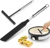Crepes Verteiler und Spatel, 2 Stš¹ck Edelstahl Crepe Produktbild-Vorschau 1
