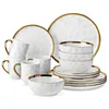 Service de table en porcelaine, LOVECASA 16 pcs. service Voir les images du produit 1