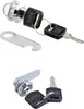 Two sets of cabinet locks with keys and a wrench are displayed against a white background. Produktbild-Vorschau